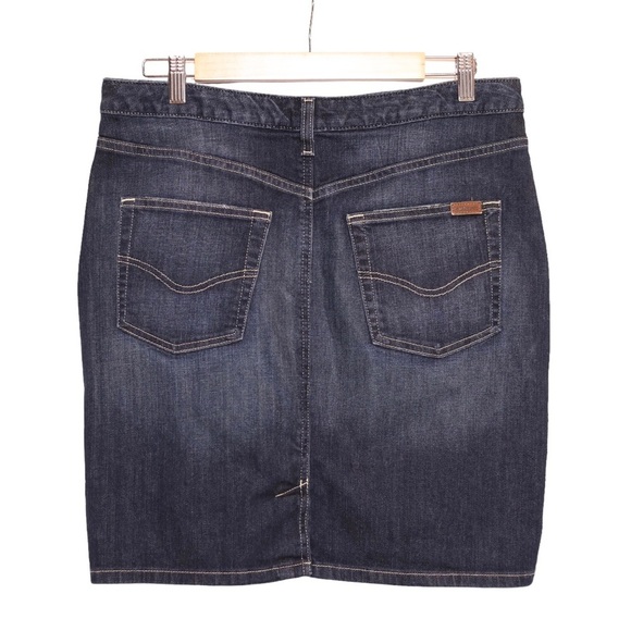 Carhartt Denim Jean Skirt Dark Wash Women’s Size 10 - Picture 5 of 7